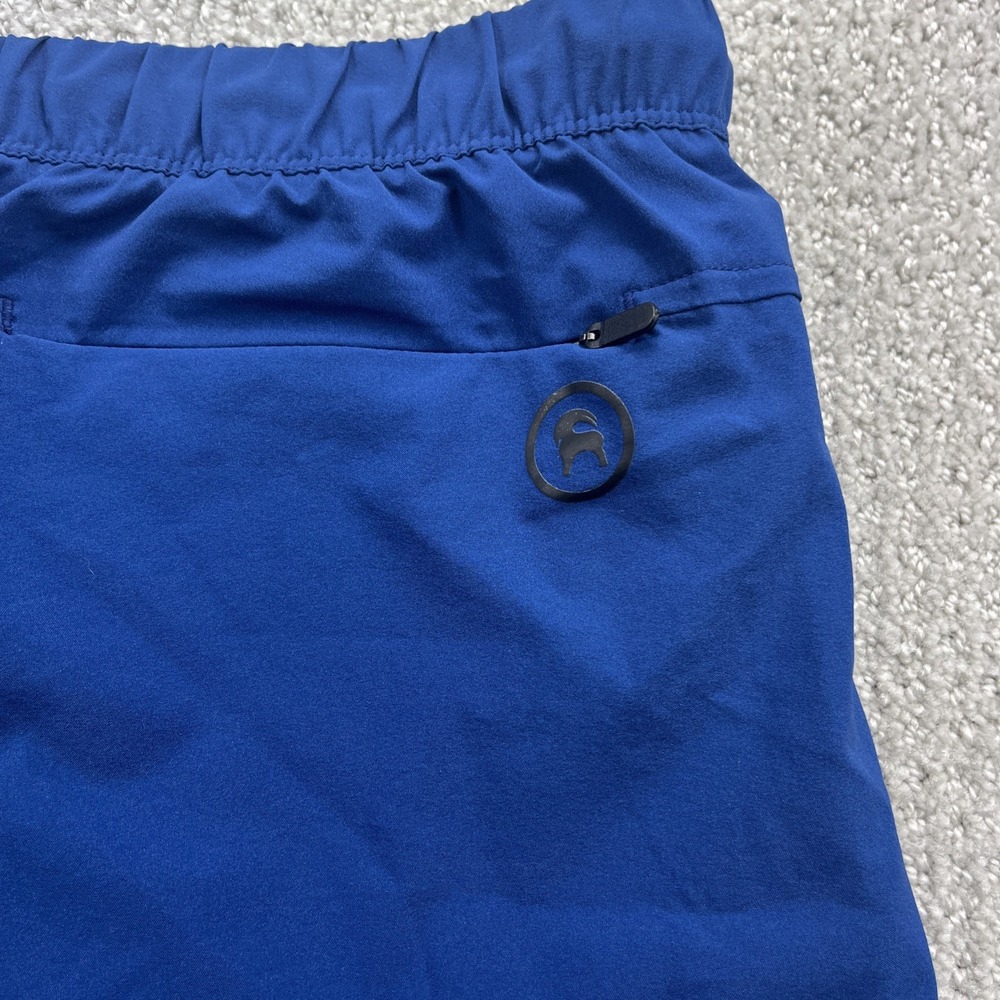 Backcountry Hybrid Shorts Blue Men's XL Stretch Drawstring Performance - Picture 8 of 10